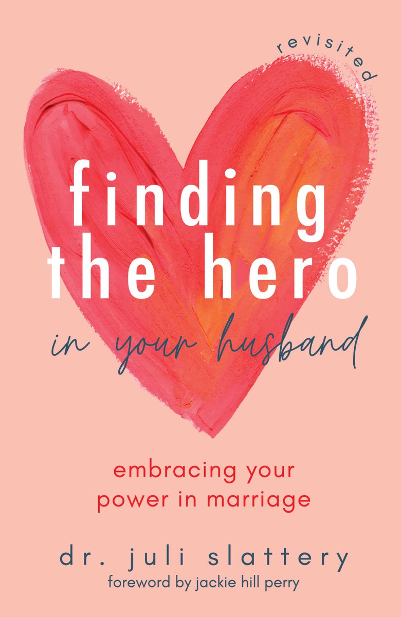 AuthenticIntmcy's tweet image. JUST RELEASED: "Finding the Hero in Your Husband, Revisited" We're so excited for the women who will find new strength and intimacy in their marriages. Pick up your copy today! 

@DrJuliSlattery