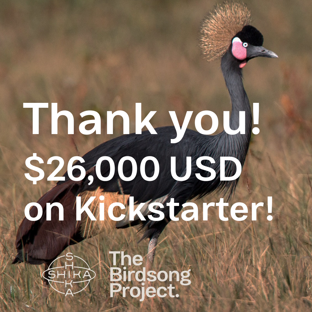 THANK YOU! The #BirdsongProject is 276% funded on <a href="/Kickstarter/">Kickstarter</a> !!!🐦🥰