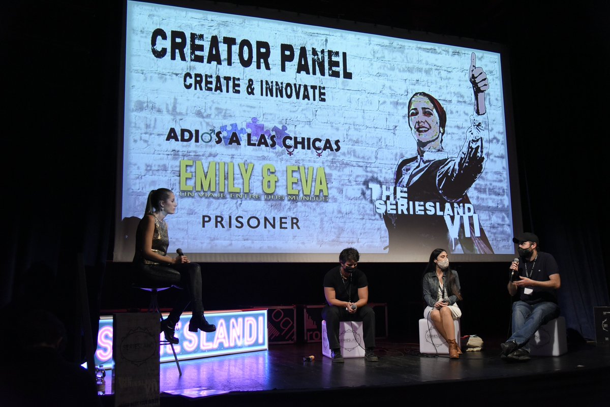 AFilmToKillFor's tweet photo. #CreatorPanel "Create & Innovate"
#Seriesland #SerieslandVII https://t.co/dGCfDJom87