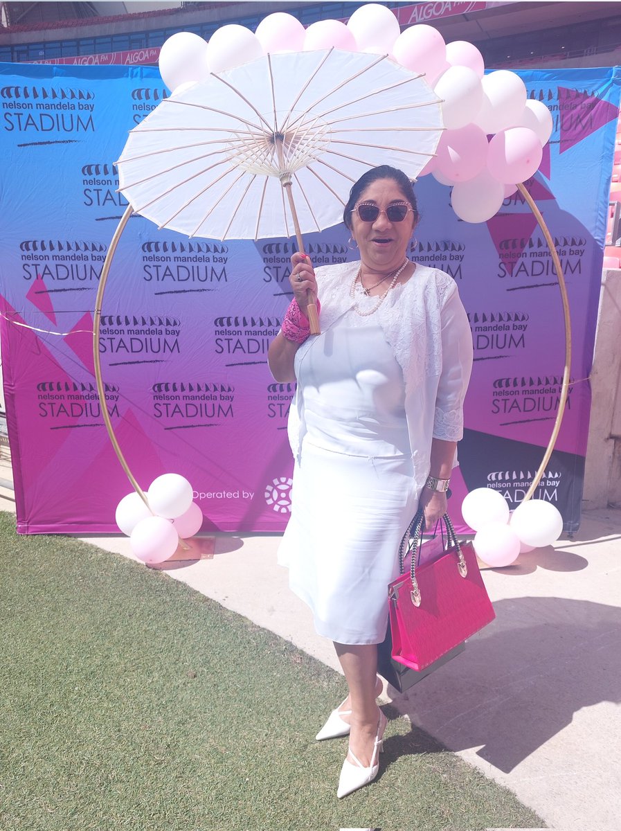 pumpkinangel09's tweet photo. Stepping out into our beautiful @NMB_Stadium in Gqeberha today.. @The_MBDA
#CancerEvent #CancerMonth https://t.co/2guLCB31DZ