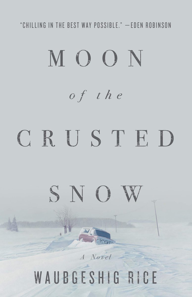 Tico6831's tweet photo. I read a book called “Moon of the Crusted Snow” by @waub for a school analysis. I’m not fond of reading books at all. This is probably one of the first book I’ve enjoyed in a very long time and one I actually took time to read. https://t.co/lDrtfMhx6c