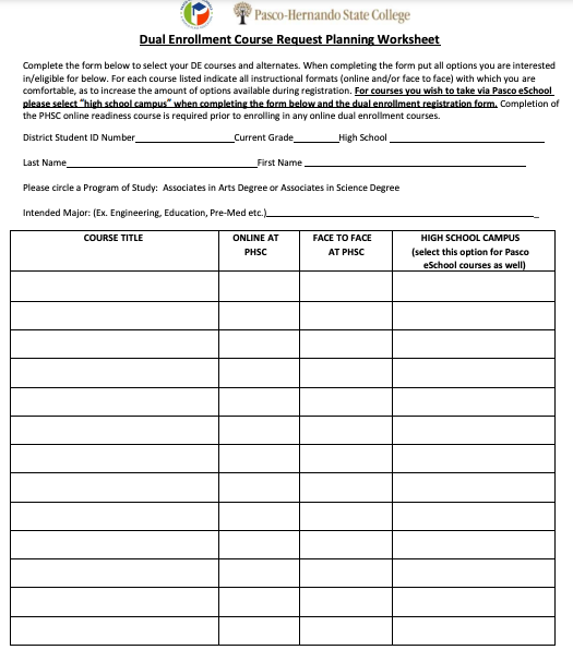 pascohighss's tweet photo. Email your counselor or visit Mrs. Benke's desk for a physical copy of the planning sheet. https://t.co/AkRU4zeD74