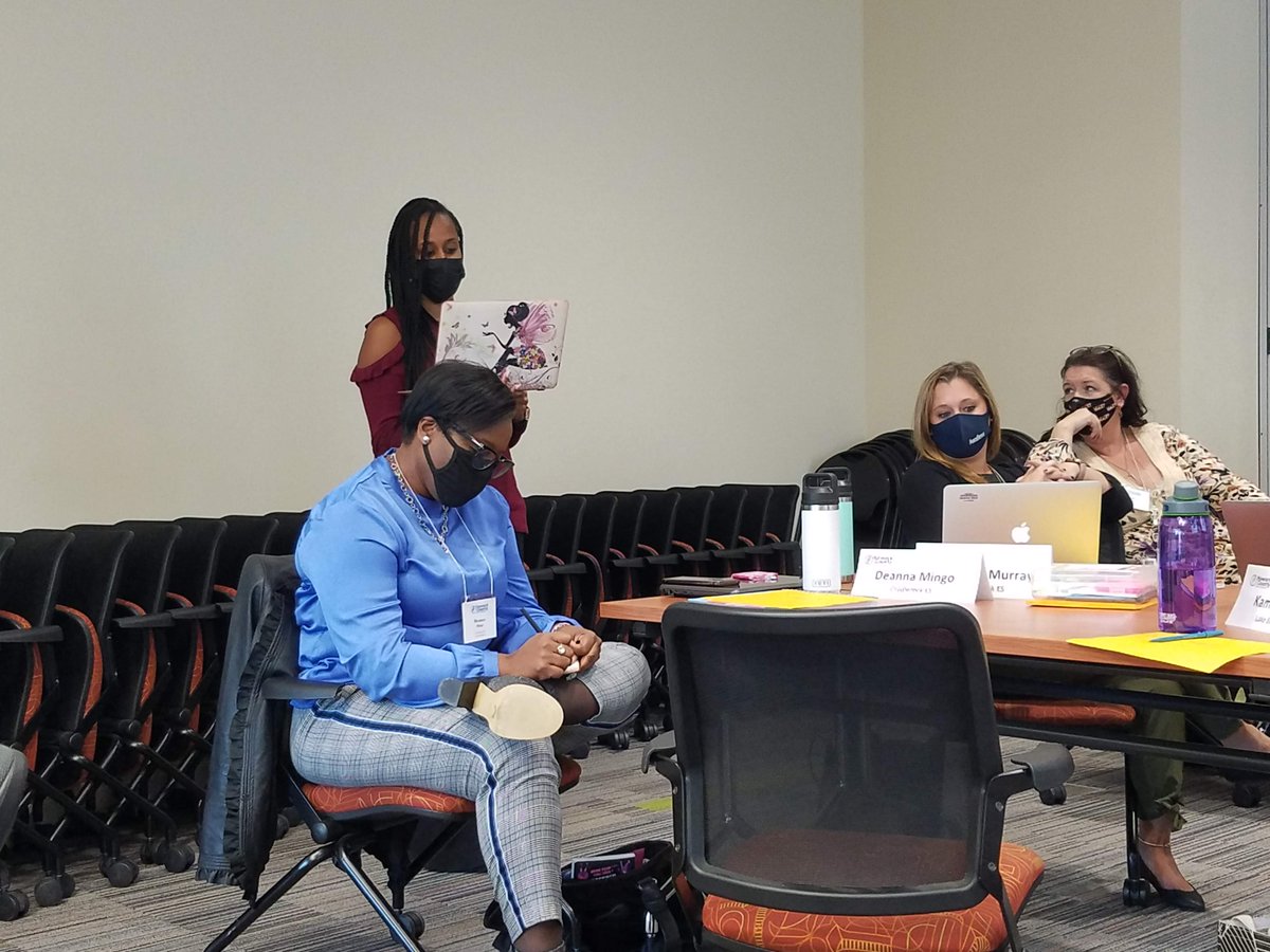 HCPSS_LeaderDev's tweet image. Thank you Dr. Monique Lamar, Director of Equity Initiatives, for working with Leadership Fellows. Teaching how to interrupt bias by &quot;calling in&quot; and &quot;calling out.&quot;  A great day of learning and leadership growth.@mjmsuper @hcpss_smil