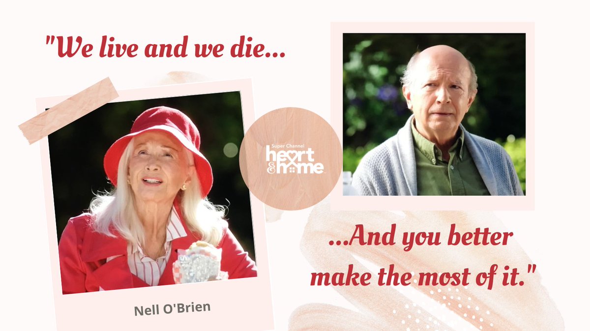 SCHeartHome's tweet photo. Some #WednesdayWisdom from #NellOBrien. ❤️  I think she inspired Driscoll to take that to heart, don’t you #Chessies? 👍 #ChesapeakeShores #NellsNuggets #S6forShores @Diane_Ladd https://t.co/Lkfz8YW38s