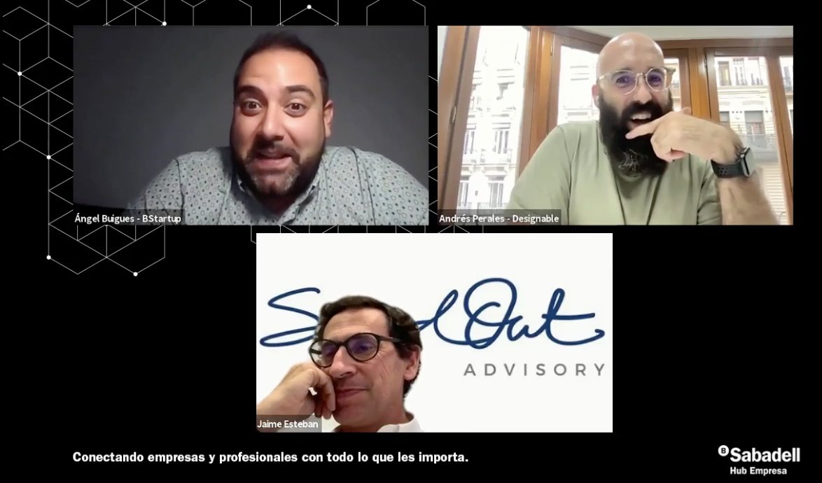 BStartup's tweet photo. Excepcional 5+5 Startup Pitches en #SIConnect con
@Yhood_Life, #Haakus y #JOBLink
Ahora turno para la conversación con Andrés Perales de @Designable_es y @jestebancid, CEO de #Speedout.
Síguela en directo en https://t.co/zSykySPOPQ https://t.co/JjxcfGXA5q