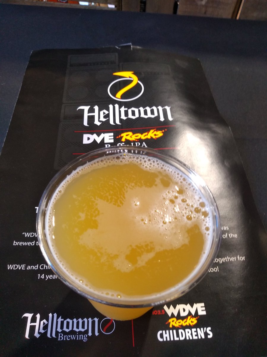 guyovernight's tweet photo. Afternoon off? Cycle to the Strip and meet up with a #DVERocks! #HelltownBrewing Buffy IPA👍 @DVERADIO https://t.co/u3gBr9gQ8s