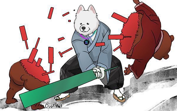 samoyedcoin's tweet photo. RIP crypto bears. https://t.co/22z9QMm6Ze