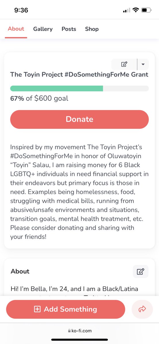 rauhling_bizzle's tweet photo. The Toyin Project: #DoSomethingForMe Grant named after Oluwatoyin Salau now has 53 applicants!! I am raising $600 for 6 Black LGBTQ+ individuals who are in need. We’re at $380! if we raise more, I can support more people. To be a donor to the fund, the link’s below! Please share! https://t.co/t8Vy00ShYf