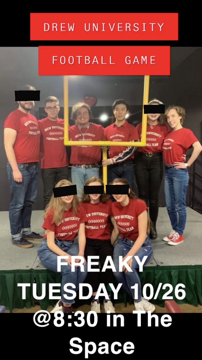 drewufootball's tweet photo. Baby Keem &amp; Kendrick Lamar/ Football Team Crossover?

FREAKY TUESDAY 10/26 @8:30pm in The Space in the Ehinger Center! https://t.co/50oWn3CDGb