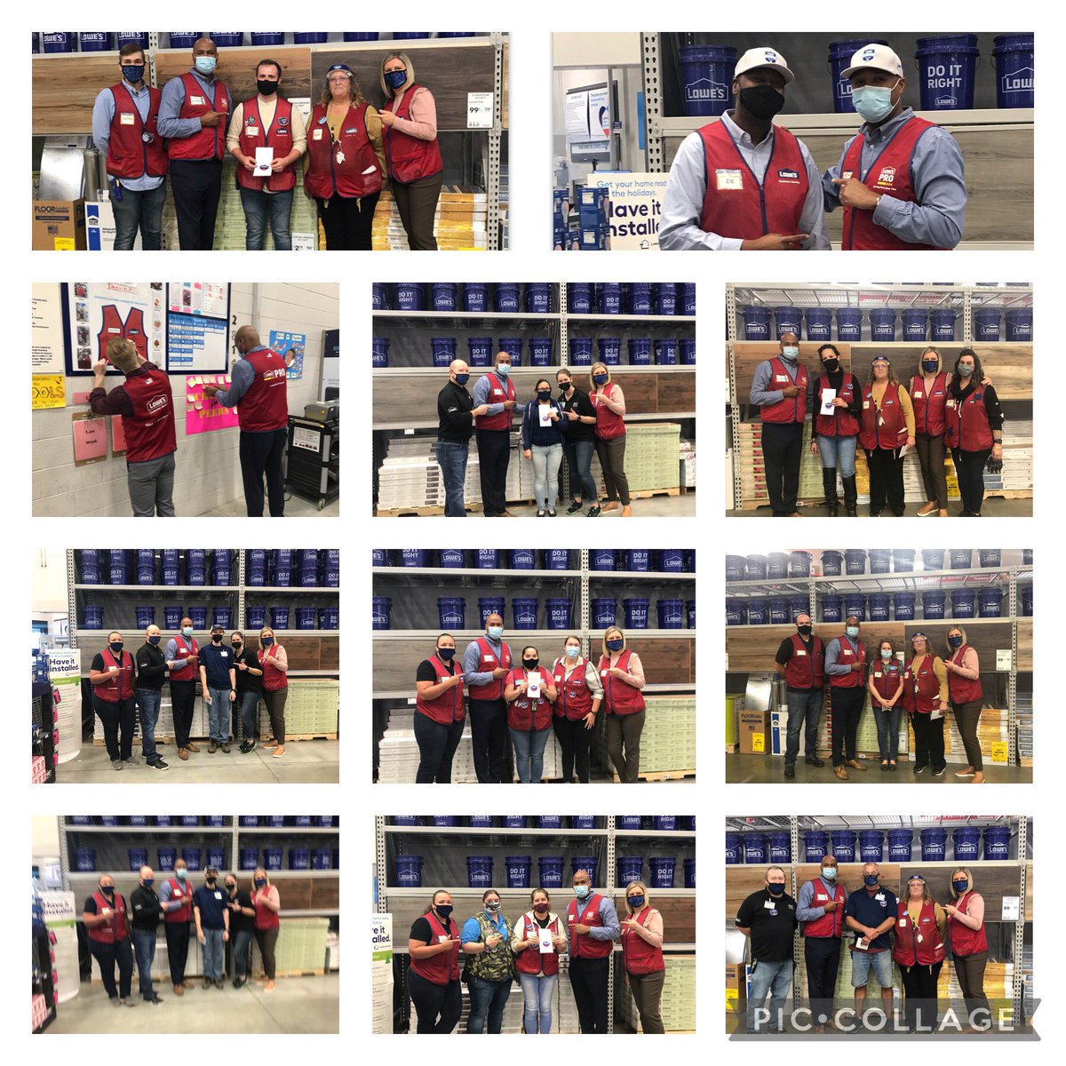 Another successful store visit with our regional team! Way to show them what our ladies in 875 are capable of! <a href="/Janeen63970425/">Janeen</a> <a href="/lowes2819/">Tiana Treherne</a> <a href="/DamonBennettR7/">DBennett</a> <a href="/CobyLeleaux/">Coby Leleaux</a> <a href="/chilz_zie/">Zie Chilele</a> <a href="/Hendricks088/">Brian Hendricks</a>