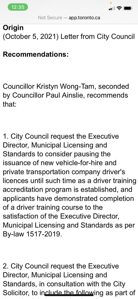 ridefairTO's tweet image. Thank you @kristynwongtam, @cllrainslie &amp;amp; the rest of the GGL C’ttee for moving us closer to safer roads.

C’ttee directs staff to consider pausing the licensing of #Uber et al. without providing the mandated training. #ridefair

One picture is worth a thousand words. #VisionZero