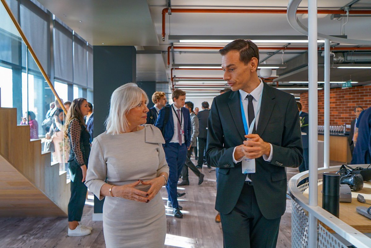 NadineDorries's tweet photo. I’m determined to make sure people in every part of the country benefit from the digital revolution.

At the @Infosys Europe Leadership Forum, I told industry leaders that we must work together to upskill the UK workforce &amp; attract people from all backgrounds into digital roles. https://t.co/uh4XCG26YD