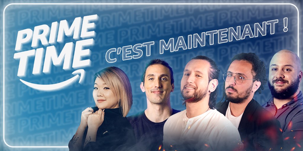 Préparez-vous à rire. Peut-être même aux éclats.

Retrouvez à 19h @mariecpalot et @normangenius et leurs invités <a href="/odah_dako/">Odah & Dako</a> et @zack_nani pour un Prime Time consacré au #standup !

👉 twitch.tv/primevideofr