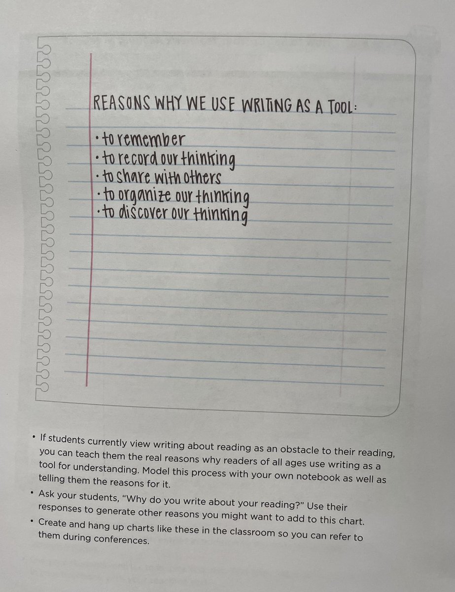 drgravityg's tweet photo. If we want to support more authentic writing about thinking it helps to get clear on the why and discuss it with students. A few tools from https://t.co/UNPKYC0qaT @ReneeDHouser @stenhousepub https://t.co/RCdH1WIIVJ