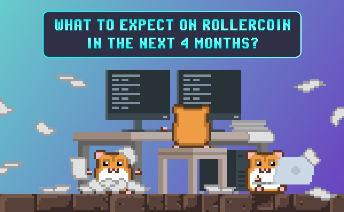 You guys feeling alright? Because you are about to read about what's next on RollerCoin, and the news can make you feel even better🍏

What to Expect on RollerCoin in the next 4 Months — the article on our blog, that covers every little thing in details🔎
bit.ly/3lZEvRb