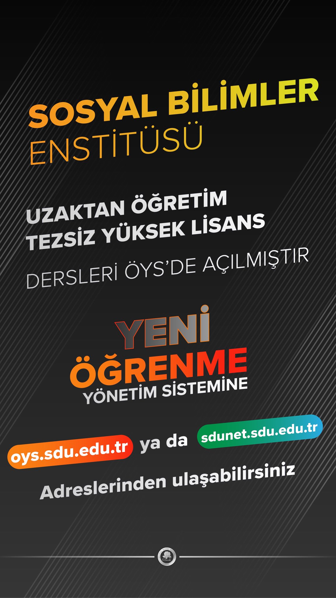 sdu uzaktan egitim merkezi sduuzem twitter