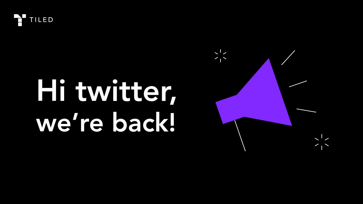 tiledco's tweet photo. We know it has been a while but we have been busy closing our Series A and working hard to get the best interactive content tool into the hands of those who need it most. But not to worry...we are back! #tiled https://t.co/VG2pn37DOQ
