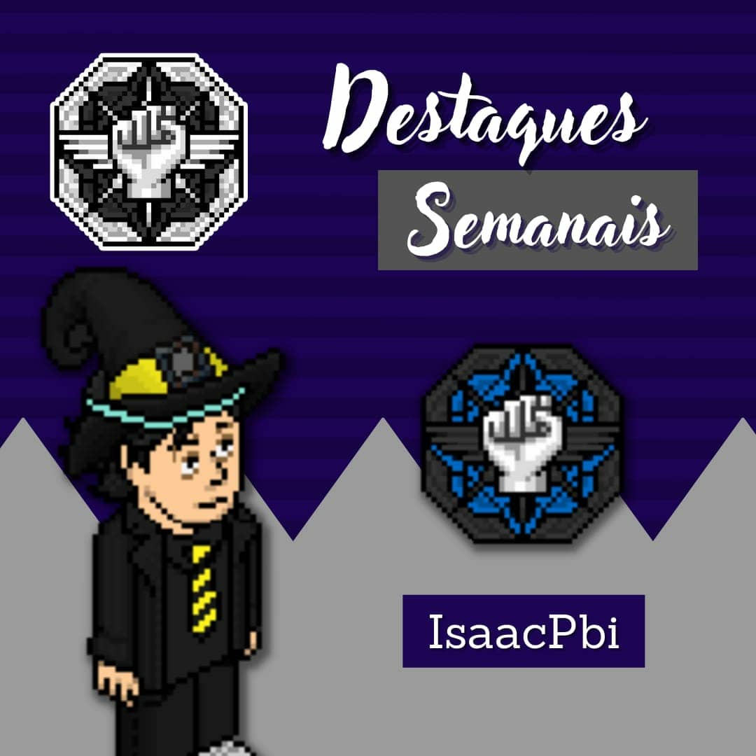RHCCorporation's tweet photo. Parabenizamos os mais novos destaques semanais, uma de muitas outras conquistas que virão.
Destaque executivo: IsaacPbi
Destaque oficial: _-.Ven@m.-_
#AvanteRHC https://t.co/JfQThzCXMR