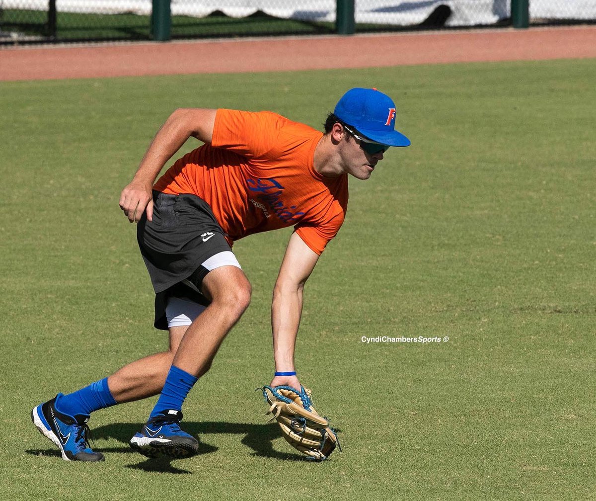 Cyndicha's tweet photo. @tucker_talbott 🐊

(📸 @Cyndicha) @GatorsBB https://t.co/6L0av3N1se