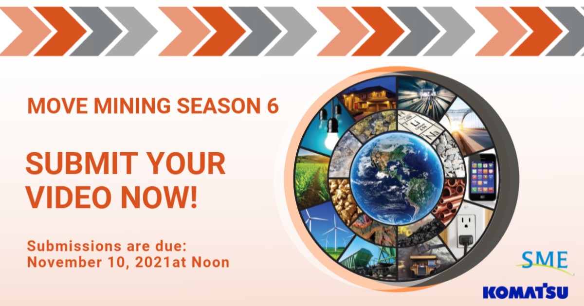 KomatsuMining's tweet image. Don&apos;t forget to make your submission for #MoveMining! Take part in the competition to help share the importance of mining with the public. The 5 finalists present at #MINEXCHANGE in Salt Lake City, Utah. Read more and submit your idea: movemining.org