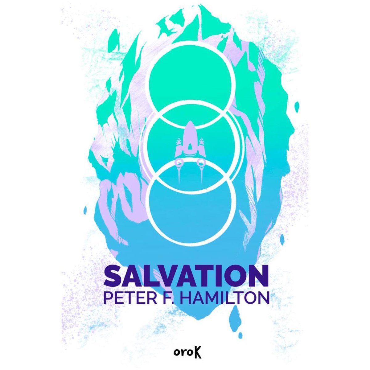 ⚠️ATENCIÓN⚠️

Portada #Salvation Peter F. Hamilton, saldrá próximamente con @orokeditorial.