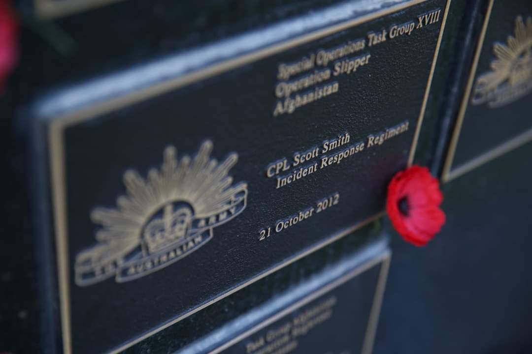 CJTF633's tweet photo. LEST WE FORGET | Today we remember Corporal Scott Smith, of the 1st Combat Engineer Regiment. Corporal Smith was a member of the Special Operations Task Group and was from the Special Operations Engineer Regiment based at Holsworthy Barracks in Sydney. #WeWillRememberThem https://t.co/u1kHbJk2mw
