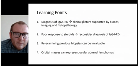 Fch22Hall's tweet photo. #CBC21 Winner of the best presentation in the Adult Rheumatology section: Dr Charlie Hession from GKKT with a presentation on IgG4+ lymphoma affecting the orbit. Congratulations. https://t.co/yTfNvIH1me