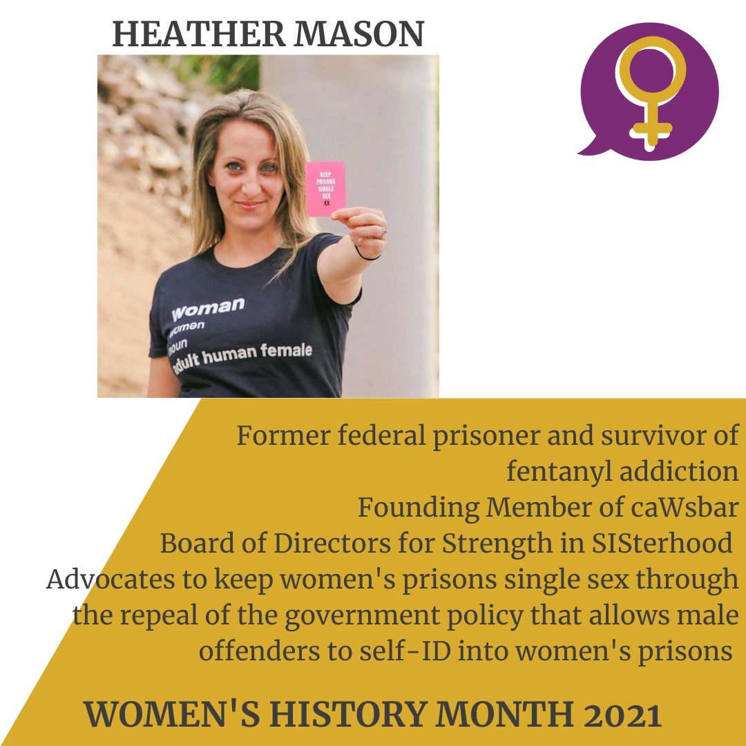 #WomensHistoryMonth2021 <a href="/Mason134211f/">Heather Mason 🇨🇦</a>