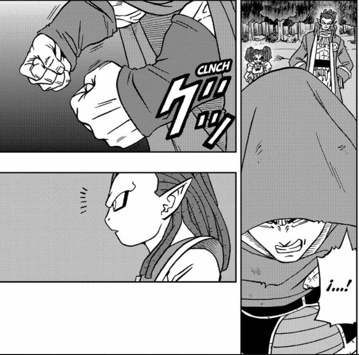 La misma postura de Bardock y kakaroto #DragonBallSuper #dragon #referncia #DragonBallSupermanga