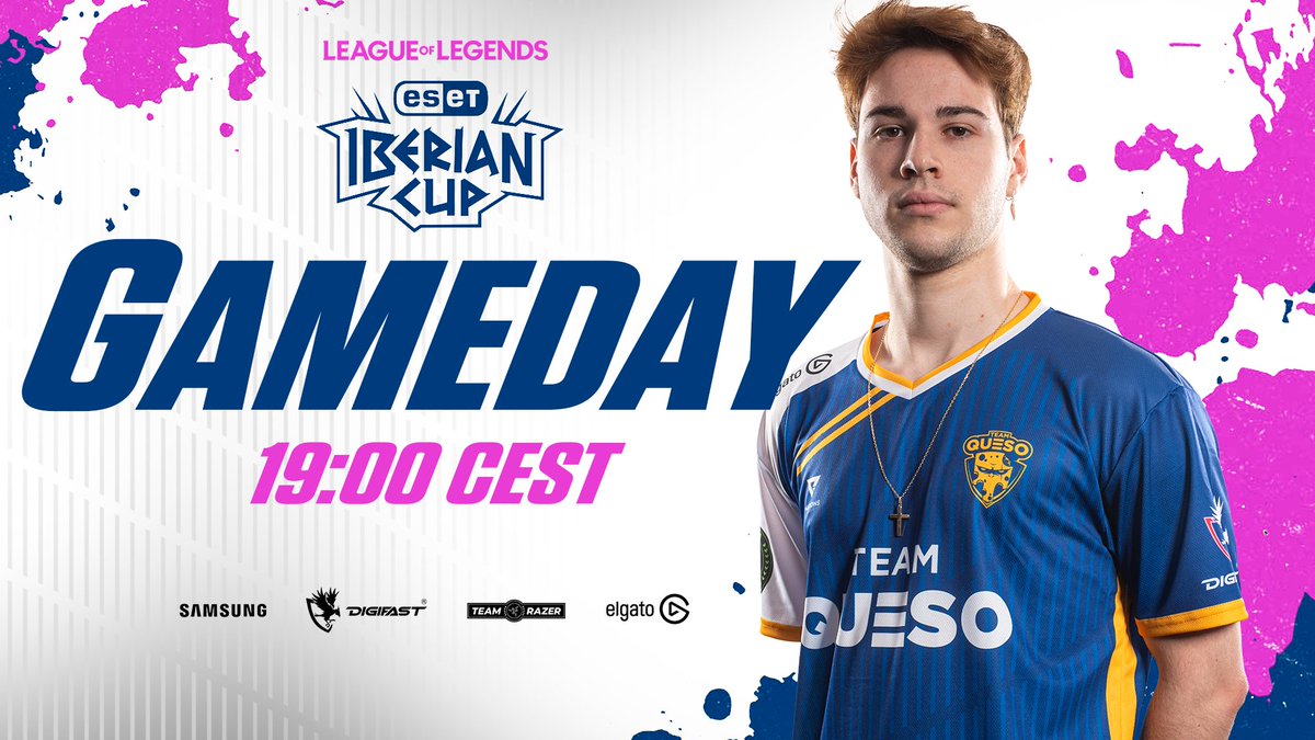 TeamQuesoGGen's tweet photo. #TQLoL | Our debut in the #IberianCup vs Cream Real Betis 😚
📺 https://t.co/ujUzwEFUtz https://t.co/m10jotMUR1