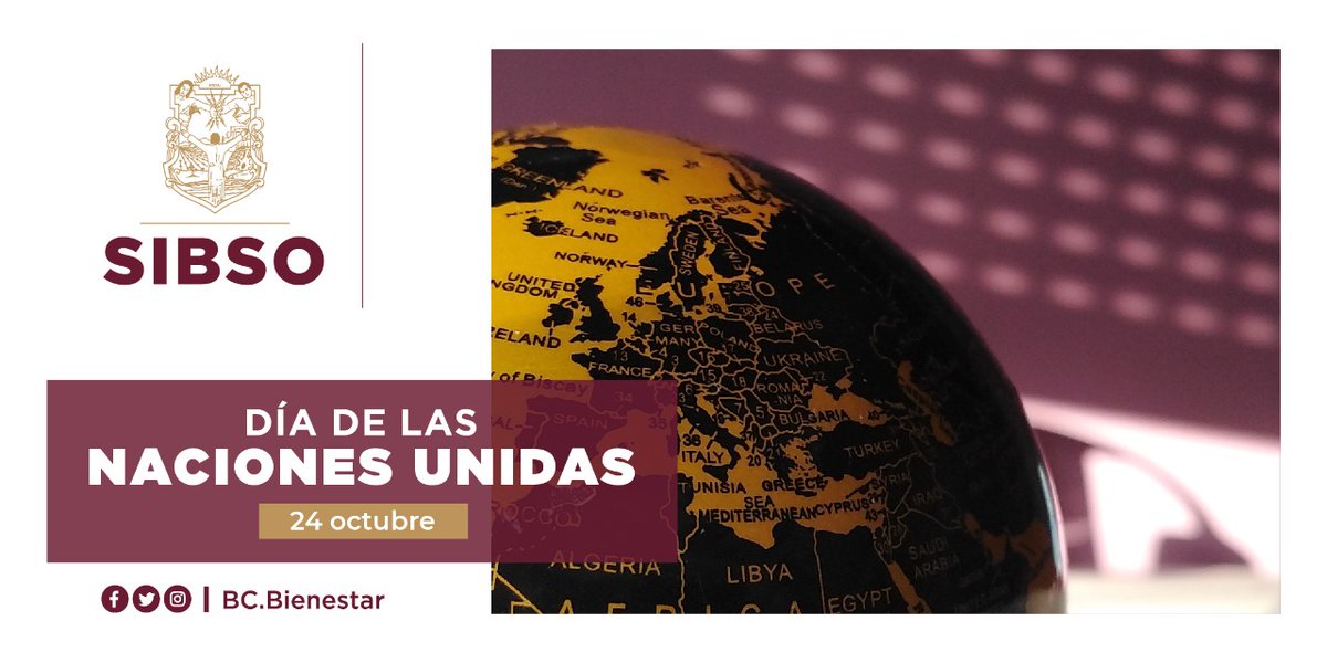 Los últimos 76 años, la Organización de las Naciones Unidas ha propuesto y conservado una agenda que impulsa valores e ideales positivos para la sociedad. En SIBSO compartimos la determinación y el esfuerzo de la ONU para ofrecer #Bienestar a quienes más lo necesitan