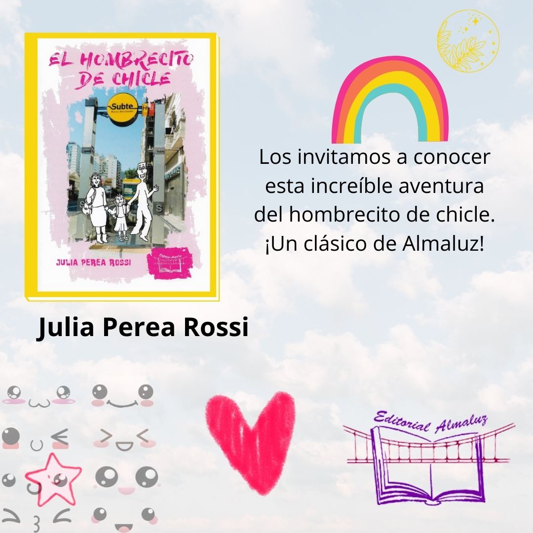 EDITALMALUZ's tweet photo. ¡Un clásico de #Almaluz! El hombrecito de chicle💜💟💜💟💜https://t.co/6CNBFplHmu💜💟💜💟💜
#editorialmultimedia #almaluz #autoras #arte #coleccionables https://t.co/kDEV1xVvUl