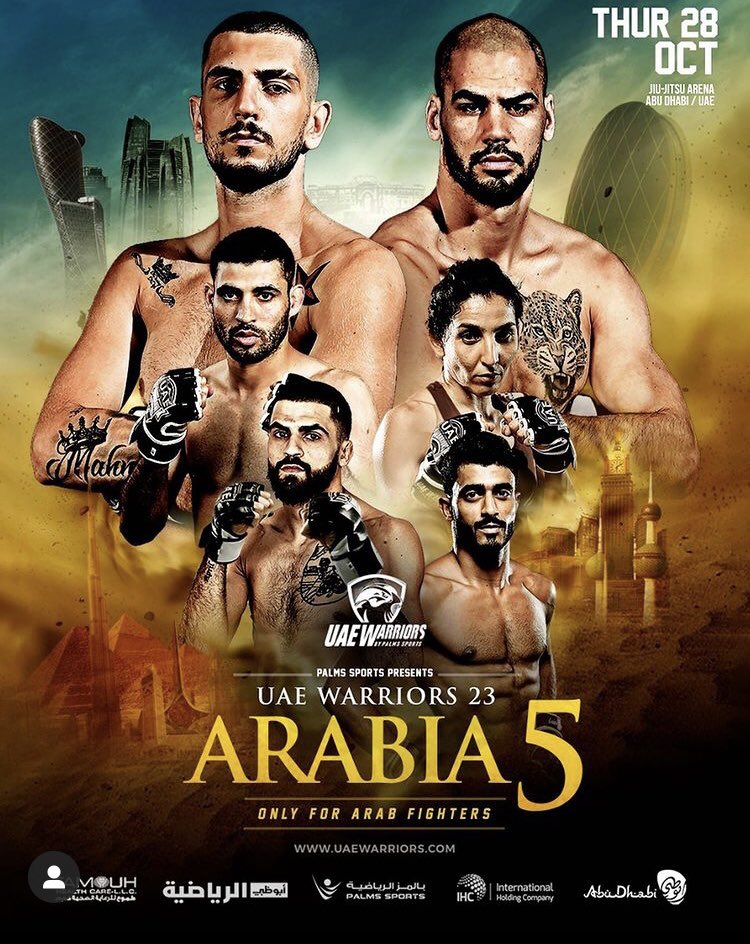 calibiansm's tweet photo. We get back to work on Tuesday night in Abu Dhabi with @Yousri136 ready to take care of business in the @uae_warriors 23 main event. https://t.co/7Tj97Sq7vI