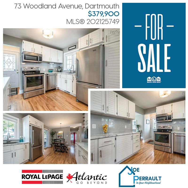 Joe_Perrault's tweet photo. Situated in #Dartmouth, this 4 bed, 2 bath home at 73 Woodland Avenue has lots to offer! Natural light ☀️ illuminates the kitchen/dining space, with plenty of space for the home cook in your life 🍳! Book a private showing today! 

#HouseForSale #FamilyHome #HRMRealEstate #RLPA https://t.co/aX6n4OSOJ4