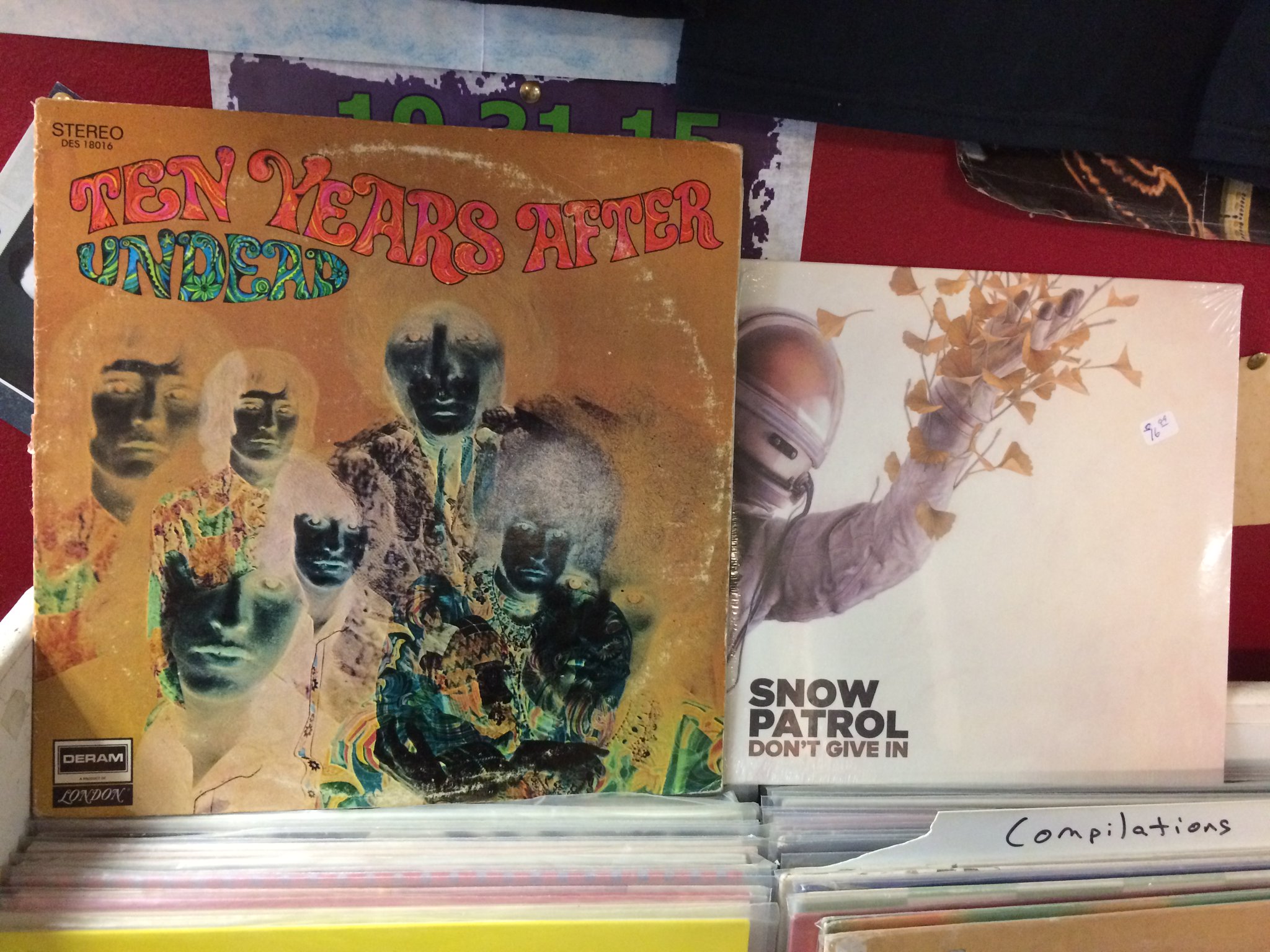 Happy Birthday to Ric Lee of Ten Years After & Paul Wilson of Snow Patrol 