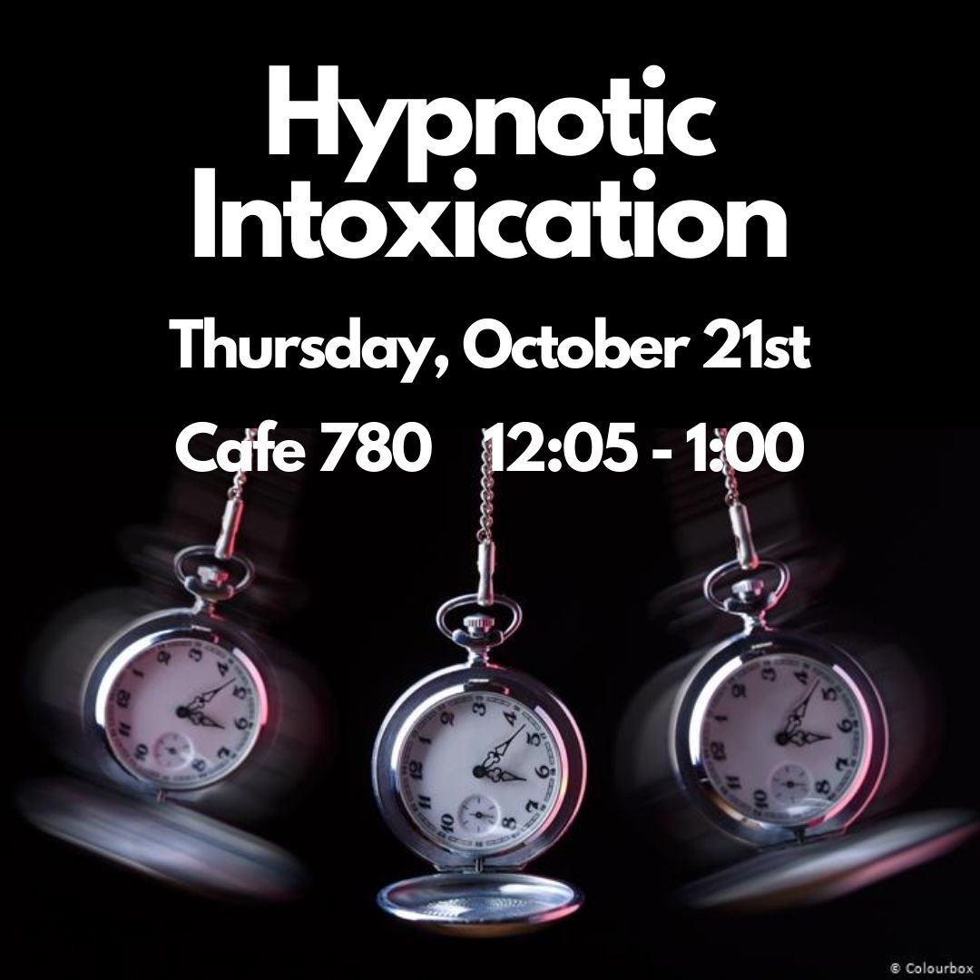 PSNKStudentLife's tweet photo. Come join us tomorrow at 12:05 in Café 780 for Hypnotic Intoxication and watch as our students get hypnotized into thinking they're intoxicated! https://t.co/reL4PExfxv