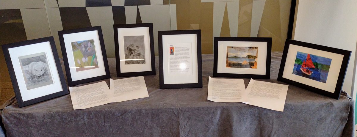 PhysioFunction's tweet image. Meg is a client and friend of PhysioFunction and we are really proud to share her artwork with the delegates at the BABICM conference today. The positive feedback on the artwork and the narrative behind her art has been inspiring! ow.ly/93dR50GuIgM #clientartwork