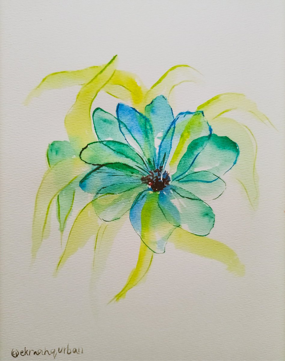 ekraahqurban's tweet photo. One flower a day ❤️--- keep softer array!☺️
#floralseries #watercolor https://t.co/lTVB9nd4PX