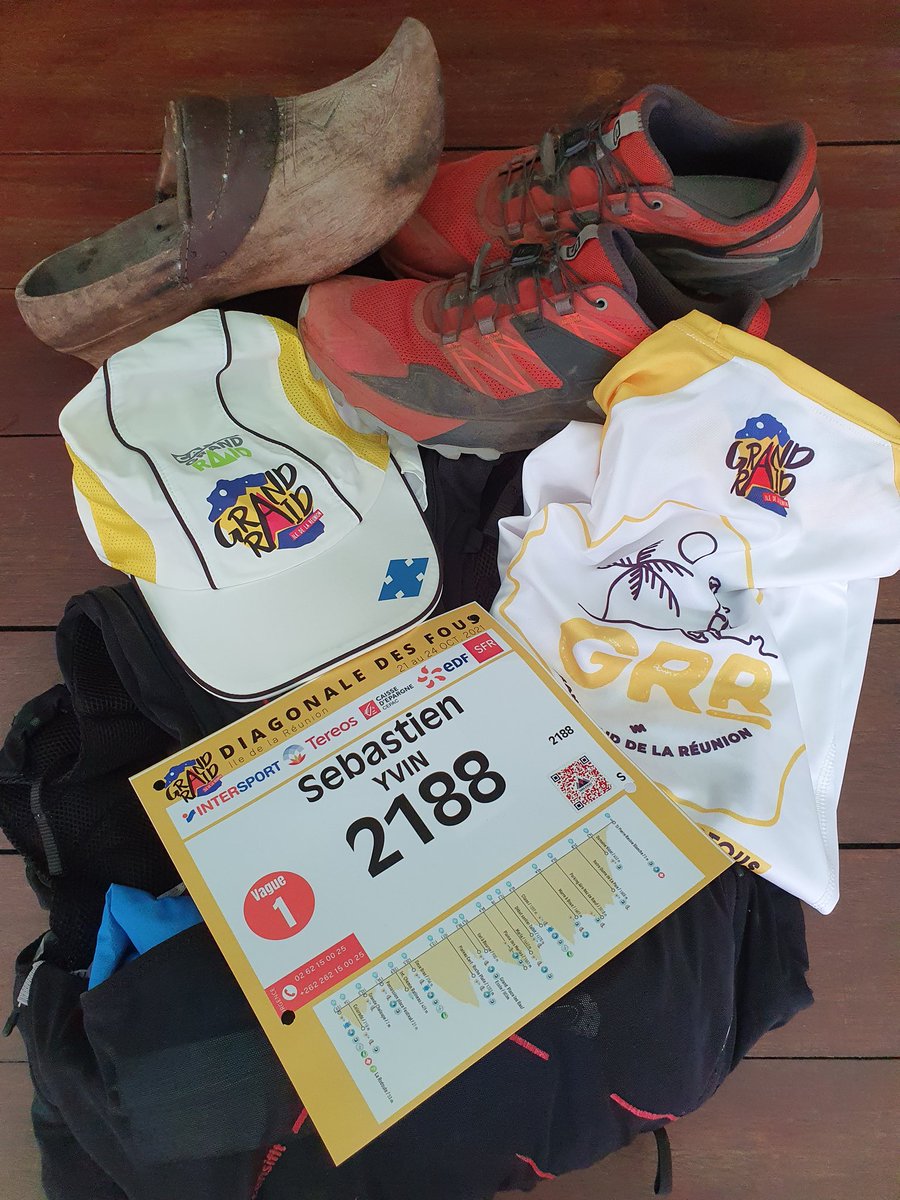 Dernière nuit avant le départ d une nouvelle aventure Grand Raid de la Réunion. Petit stress 😅