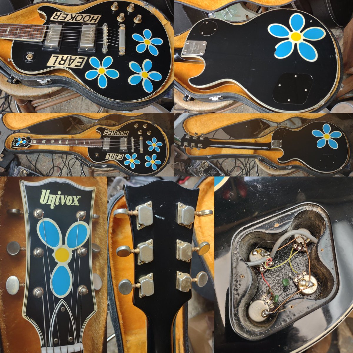 It was an honor to restore this UNIVOX guitar owned by blues