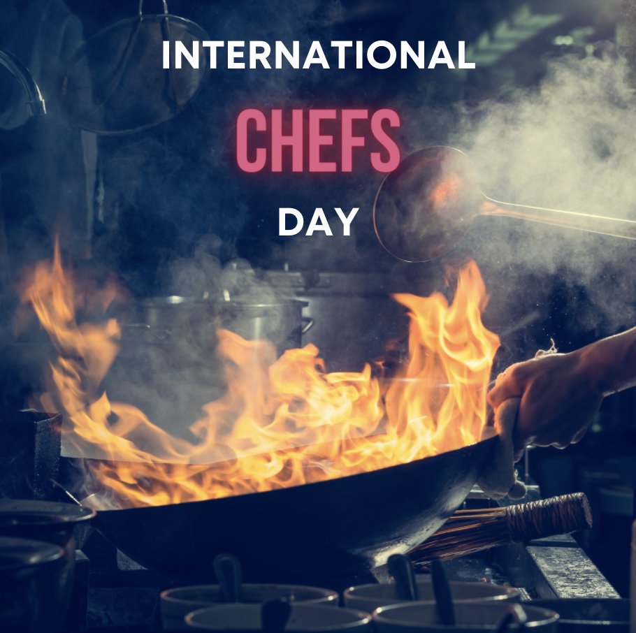 Happy International Chef Day! A special day in which we honor all our chefs in charge of creating the most exquisite dishes in the world with the best ingredients! #wherechefsshop