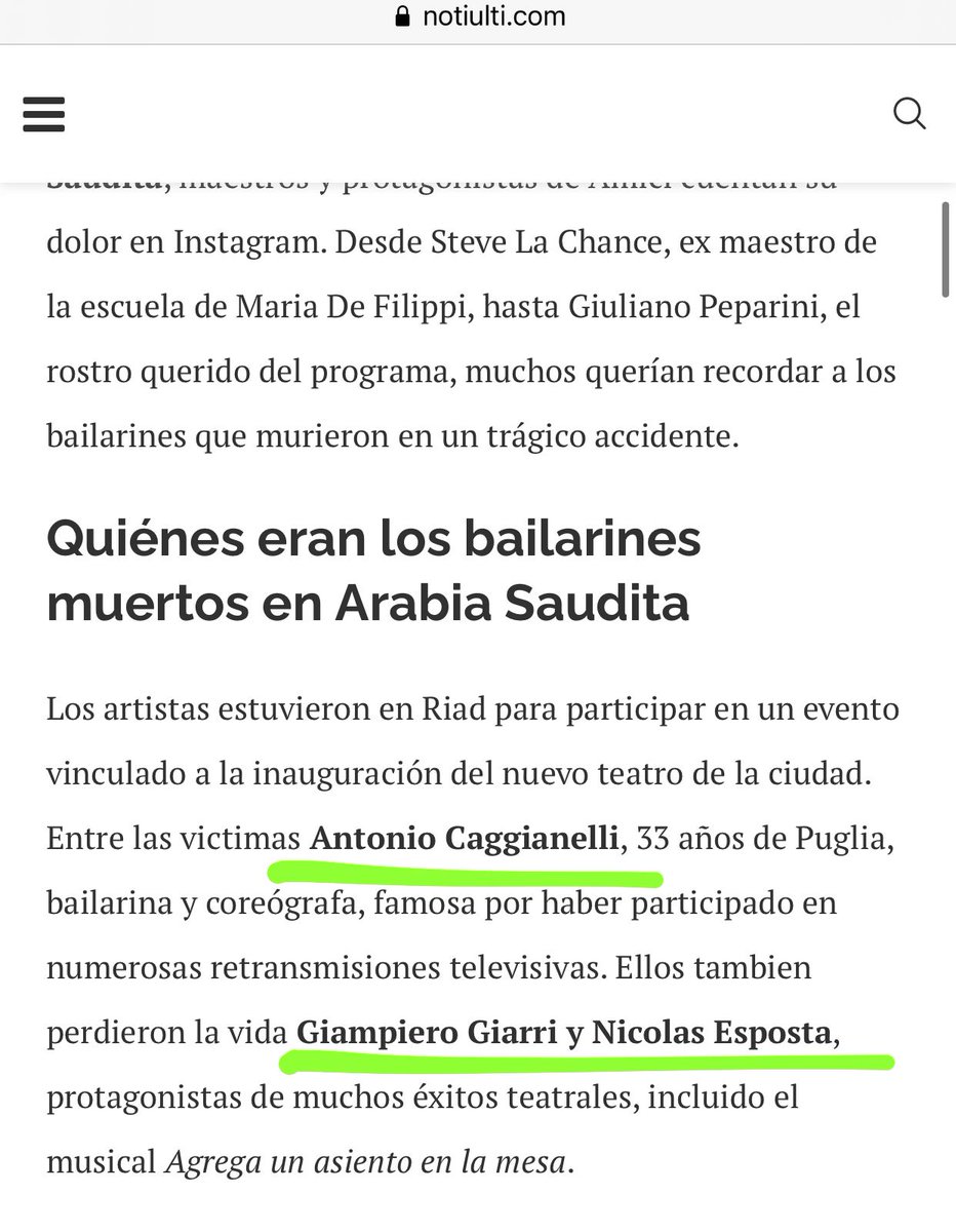 LaiaPartida's tweet photo. ‼️INJUSTICIA‼️El pasado sábado 16 murió en un accidente en ARABIA el bailarín ARNAU GALINDO de 27 años de BCN y ningún medio lo nombró. Como sus compañeros, él también merece reconocimiento como bailarín y persona 
DIFUSIÓN PARA LOS MEDIOS, la prensa española no se ha manifestado https://t.co/Vk8HZYOxFG
