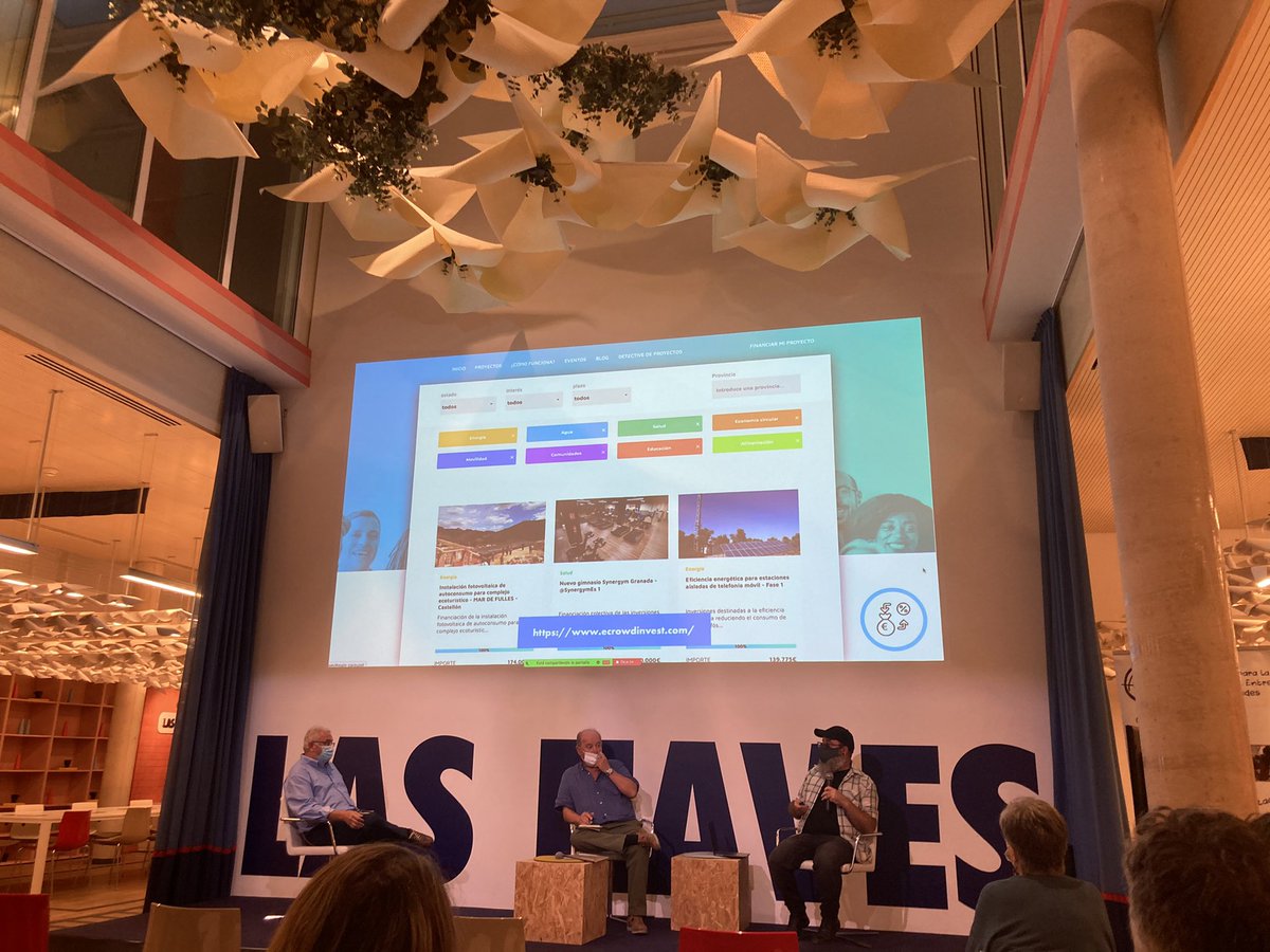 MauroXesteira's tweet photo. Súper interesante la charla de @MauriOB de @eurocrowd sobre #Machfunding , en una jornada sobre Fondos de Emprendimiento Social organizadas por @AcoecOngd en @LasNavesINN 🚀 https://t.co/Q26QEbUsKu