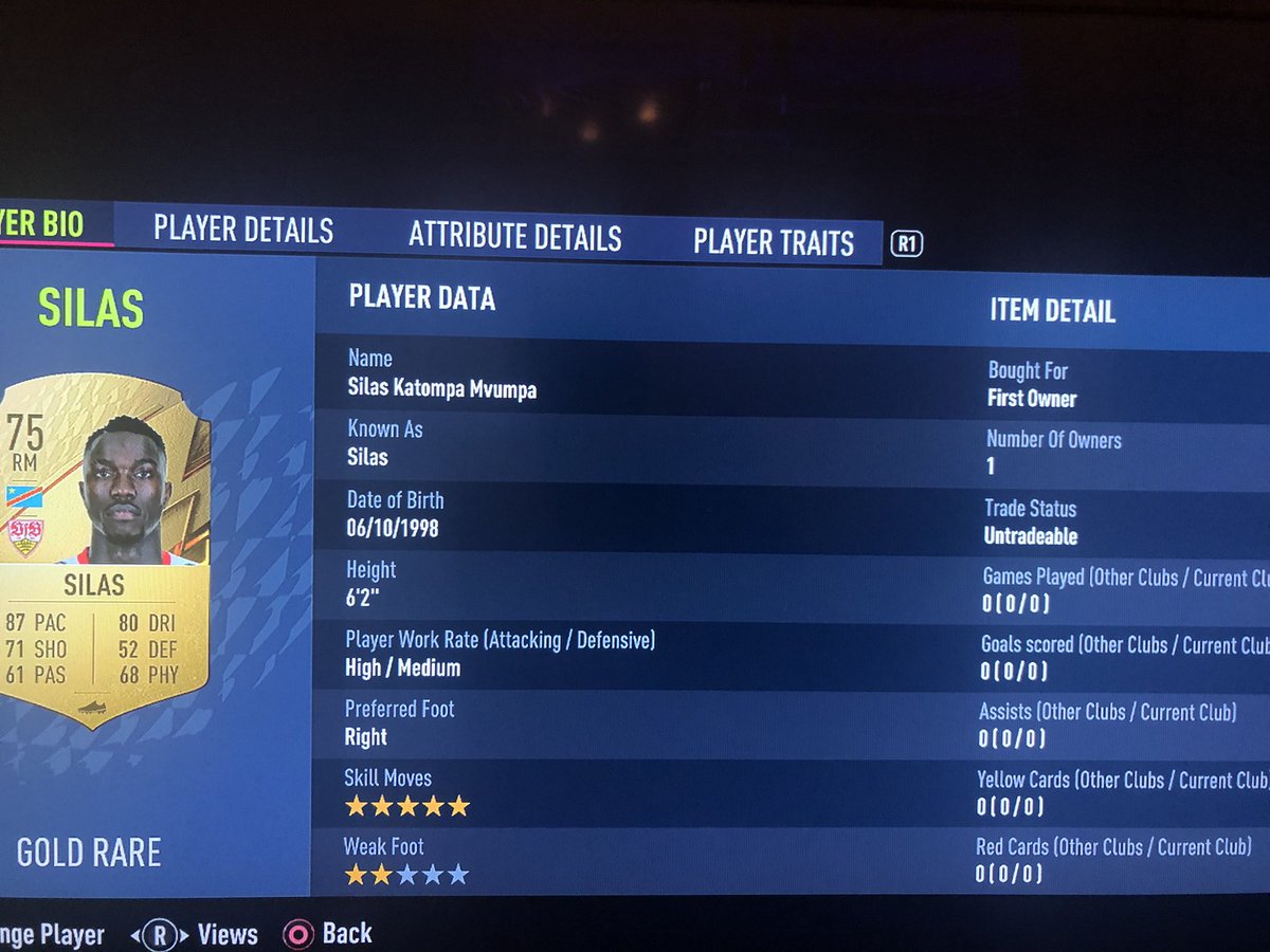 sraom14's tweet photo. @DannyAaronsFUT when you get the goat untradeable 😎 https://t.co/GVXH1h9t6w