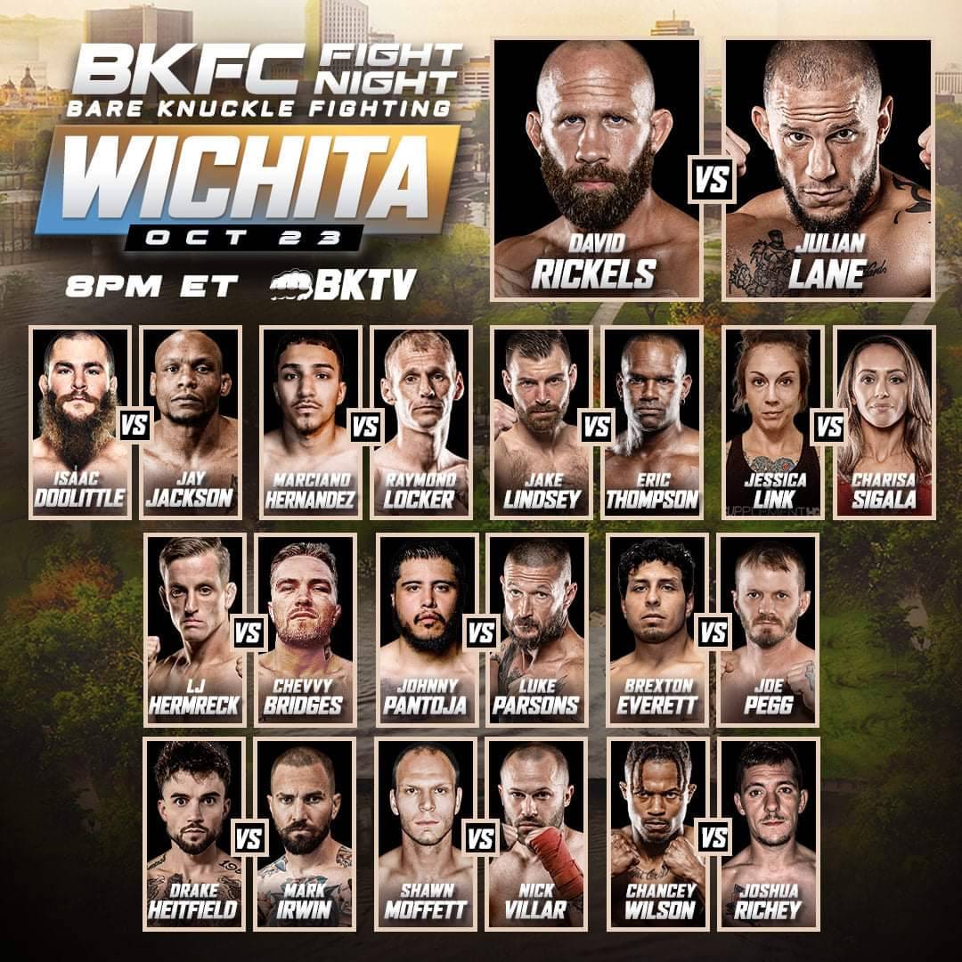 bkfcsweetheart's tweet photo. If me fighting isn't enough for you, here's the @BareknuckleF card for Fight Night Wichita!!! Now LFG ππΌ
#teamsweetheart #teamcharisa #bareknucklefighter #bkfc #bareknuckleboxing #bareknucklefighting #girlfight #fightlikeagirl #fightnight #Kansas #Wichita #LFG #warready https://t.co/aWqt6nULgn