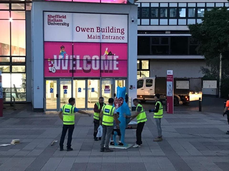 POY_Trail's tweet photo. Thank you to everyone who has made the Bears pawsible, especially our BEARILLIANT volunteers! 🐻
From working through the night to install the Bears to becoming expert bubble wrappers, bucket collecting, helping at events & more, they’ve been there for it all!
Thank you! 💙 https://t.co/6RJnya8bhe