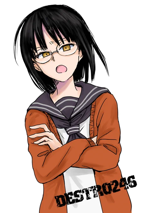 ヨルムンガンドもデストロ246も好き(過去絵) 