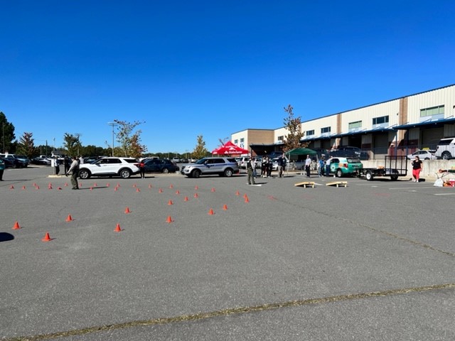 YCSO_SC's tweet photo. Yesterday our Traffic Enforcement Unit participated in a teen safe driving event at Clover High School. There was a distracted driving simulator, plus mock traffic stops to show young drivers how to prepare and respond if they are pulled over by police. #YCSONews #TargetZeroSC https://t.co/UsTKFZWaKf