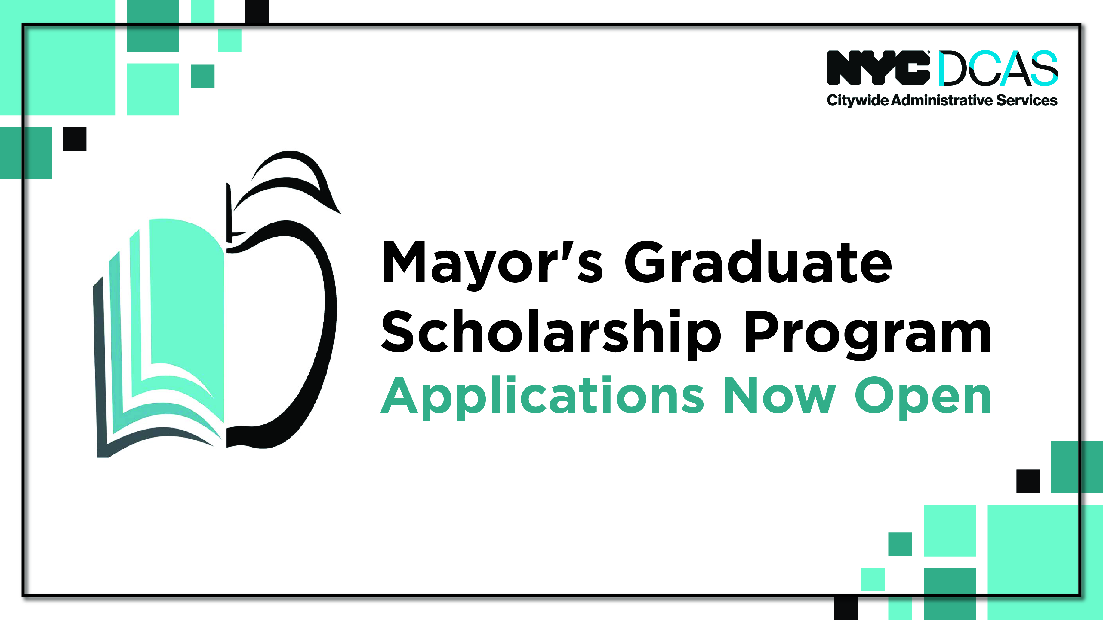 NYC DCAS on Twitter "The 20222023 Mayor’s Graduate Scholarship