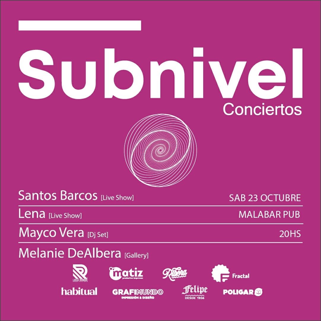 SubnivelDiscos's tweet photo. Este sábado!
Últimas entradas anticipadas. Capacidad limitada, no te quedes afuera! https://t.co/7c3rAWj3d6